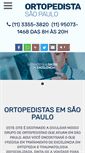 Mobile Screenshot of ortopedistasp.com