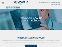 Tablet Screenshot of ortopedistasp.com